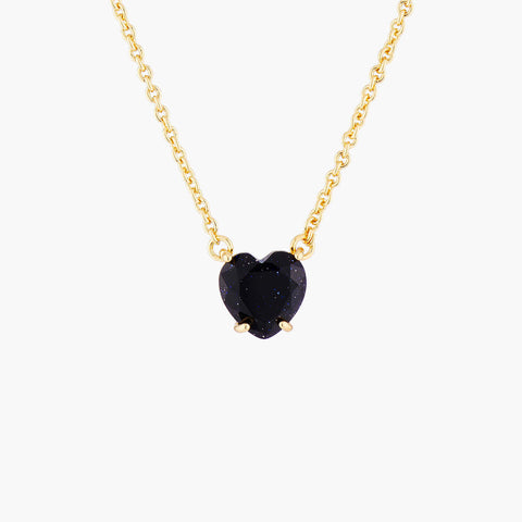 Starry Night Heart Diamantine Necklace