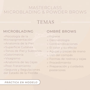Masterclass Microblading & Powder Brows