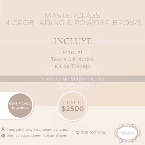 Masterclass Microblading & Powder Brows