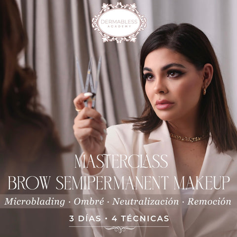 Semi Permanent Brow Makeup Masterclass
