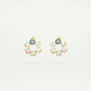Acqua Stones Diamantine Earrings