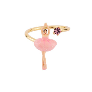 Rose Ballerina Ajustable Ring