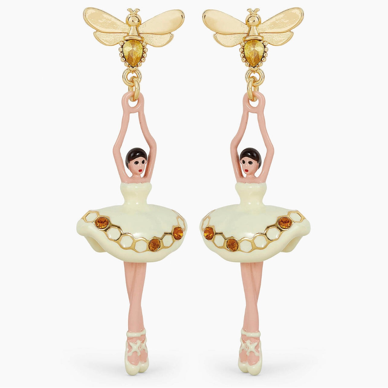 Sparkling Ballerina Post Earrings