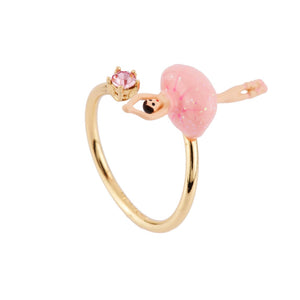 Rose Ballerina Ajustable Ring