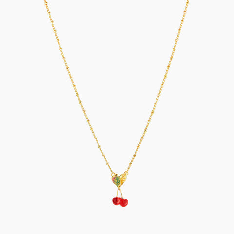 Exquisite Cherry Necklace