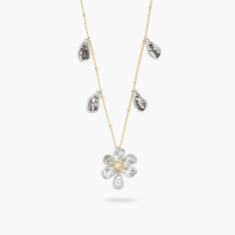 Silver Daisy Necklace