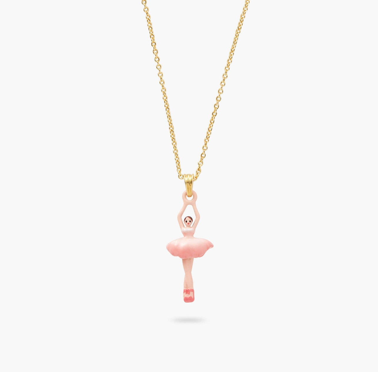 Mini Peach Ballerina Necklace