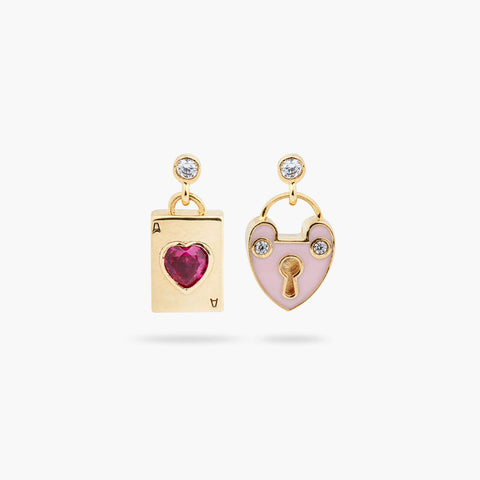 Charms d Amour Earrings